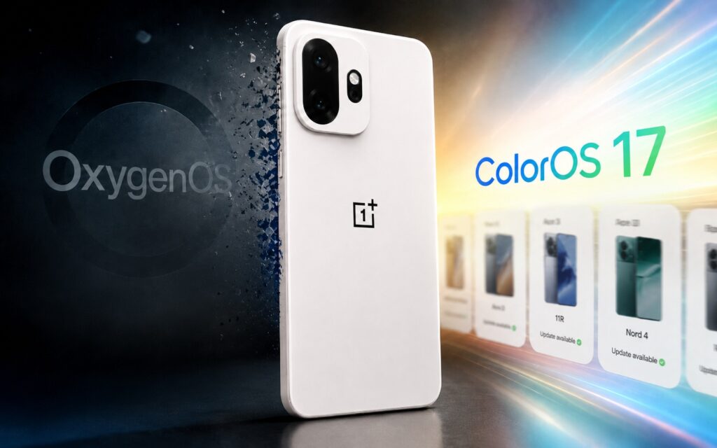These OnePlus smartphones will lose OxygenOS and receive ColorOS 17
