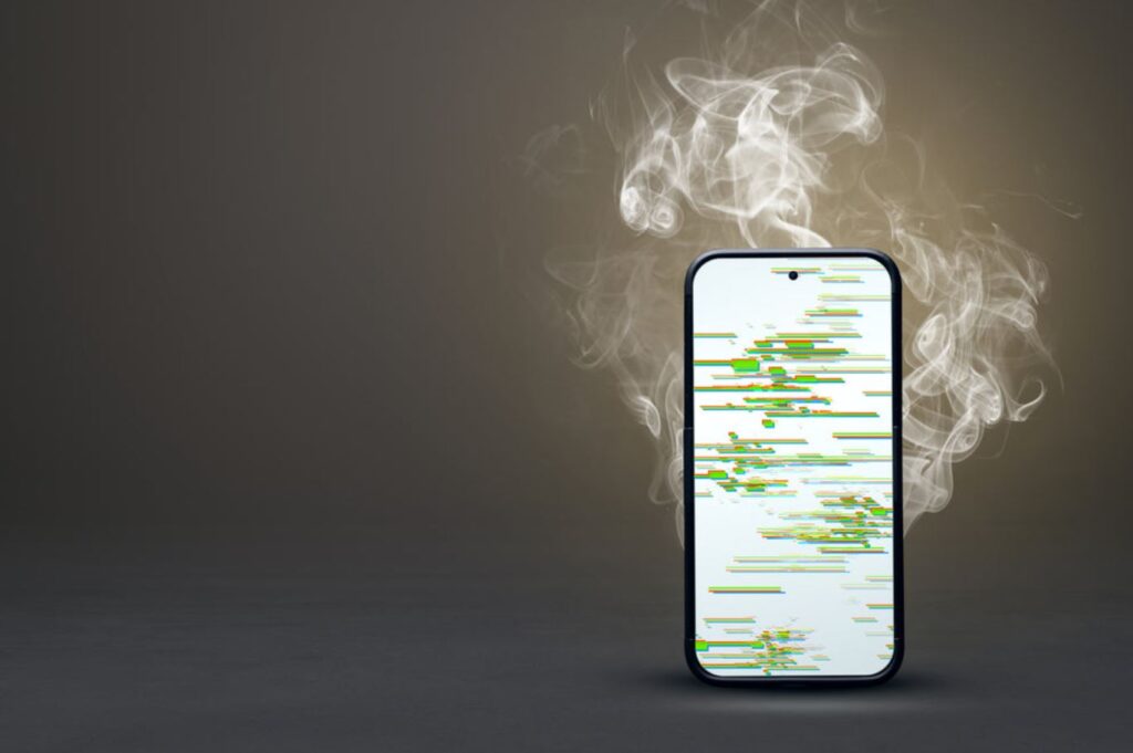 Is the case to blame for iPhone overheating. iPhone overheating is actually quite a common occurrence. Photo.