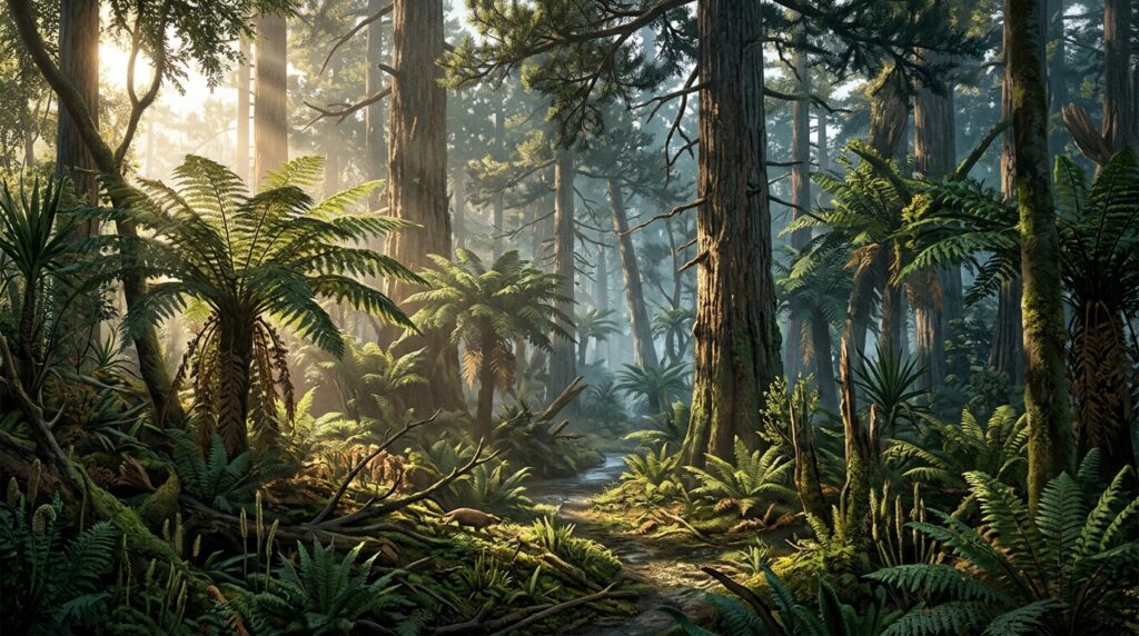 Ancient Antarctica was covered with dense green forests