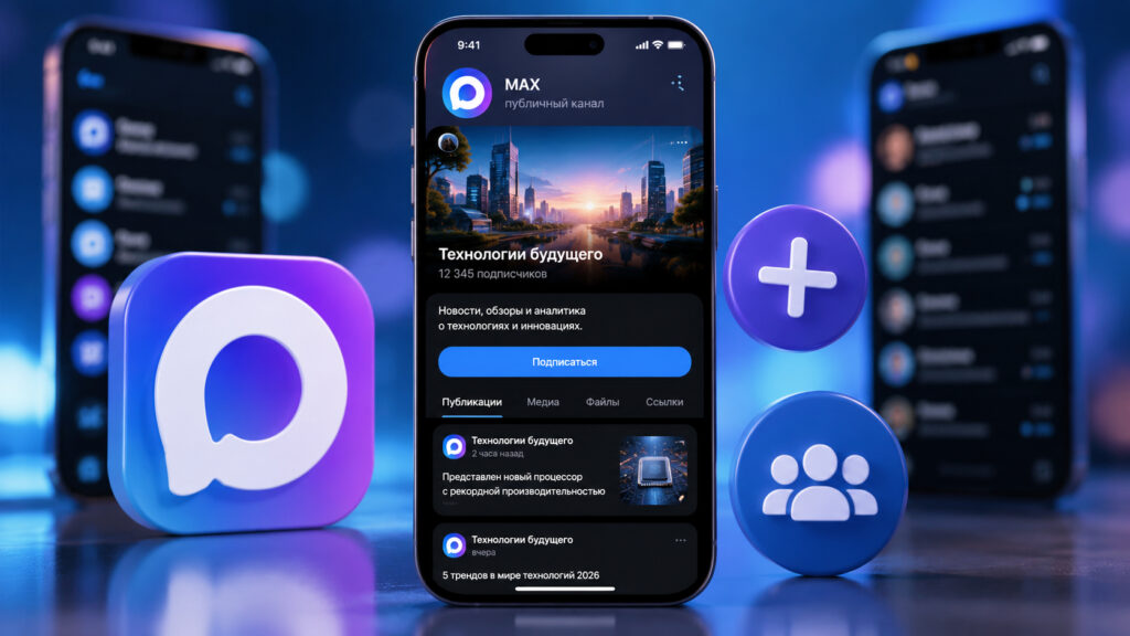Anyone can now create a channel in MAX. Photo.