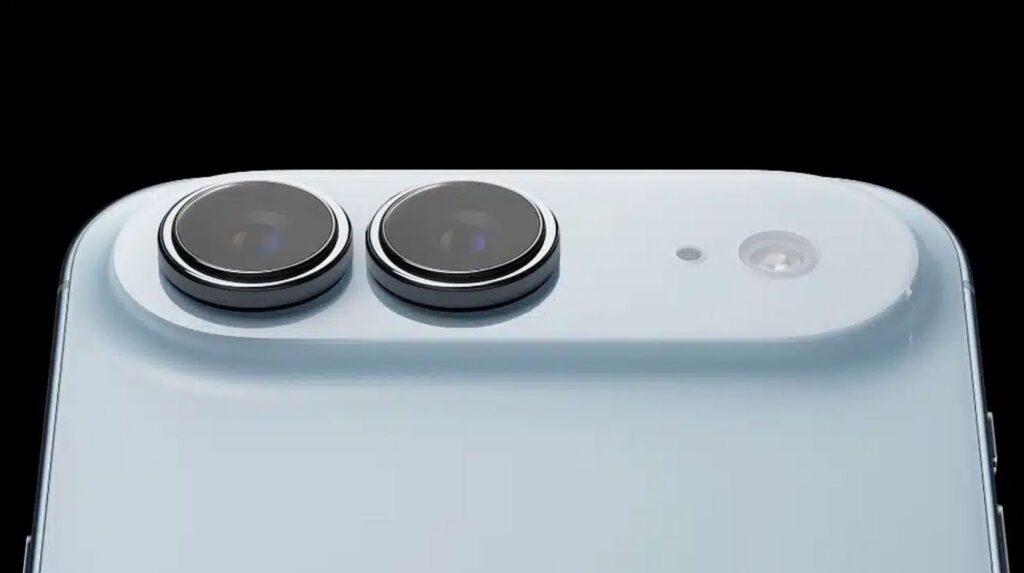 Will the iPhone Air 2 get a second camera. A second camera will finally appear in the iPhone Air. Photo.