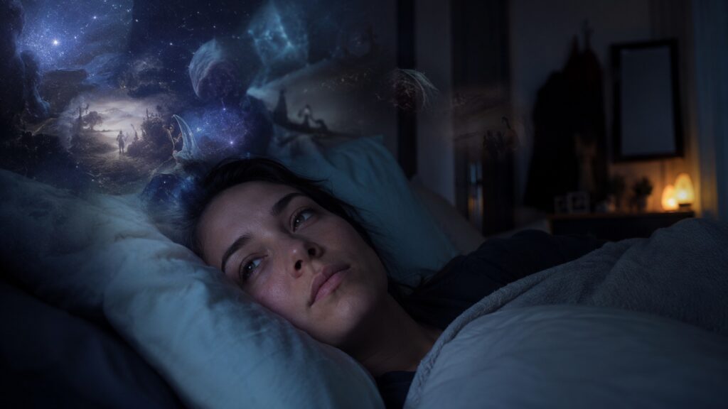 Scientists were surprised when they scanned people's brains as they fell asleep. Photo.
