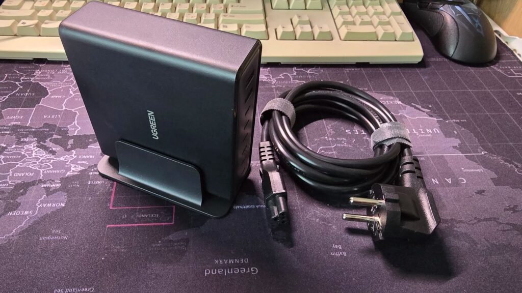 UGREEN 200W 8-in-1 Charging Station. This powerful hub will charge everything in your house! Photo.
