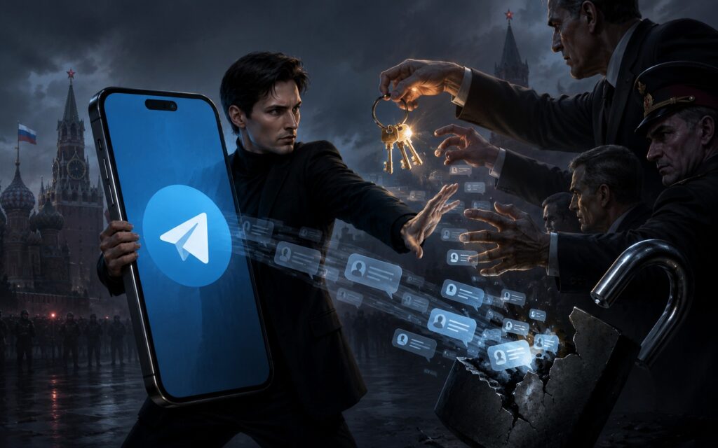 For unblocking, Durov needs to hand over message data