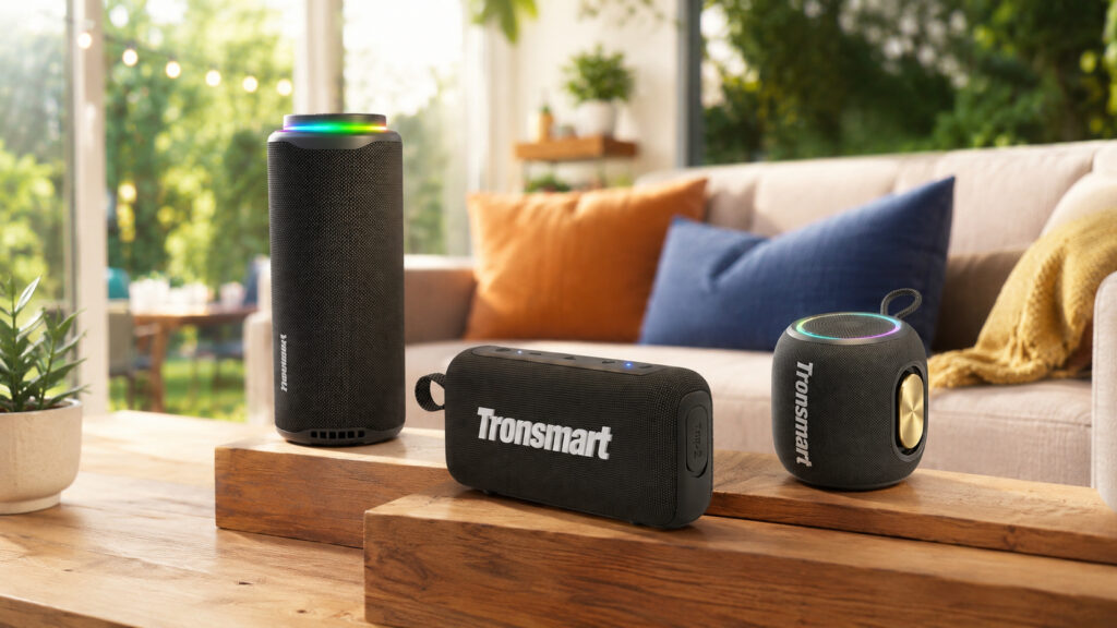 Choosing a speaker for home and beyond. Photo.