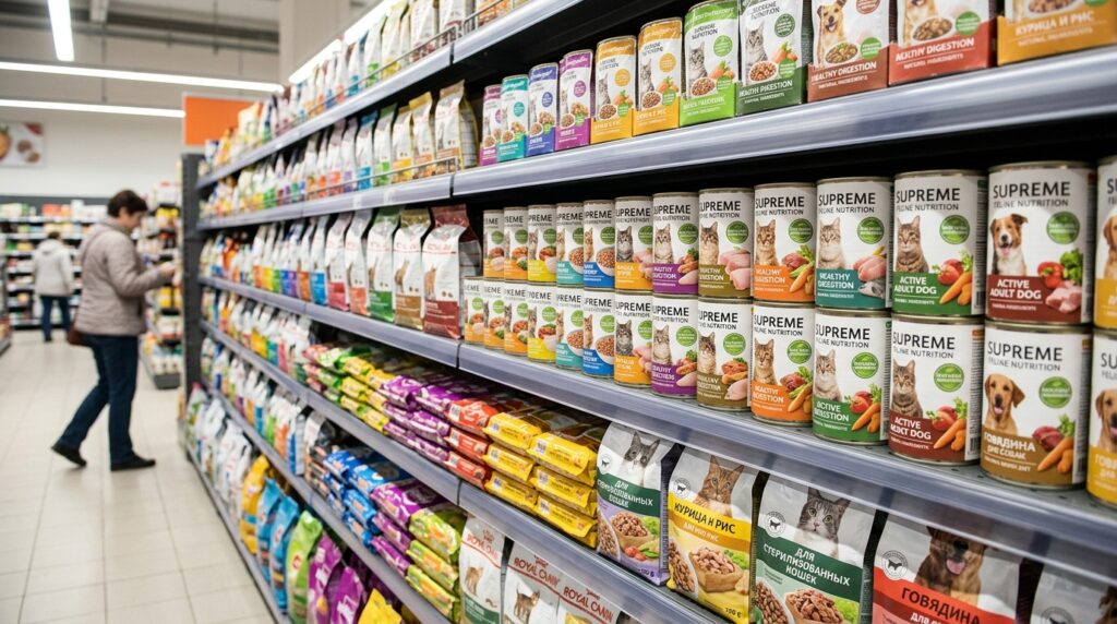 Pet food may be an important source of microplastics for domestic pets and wild animals.