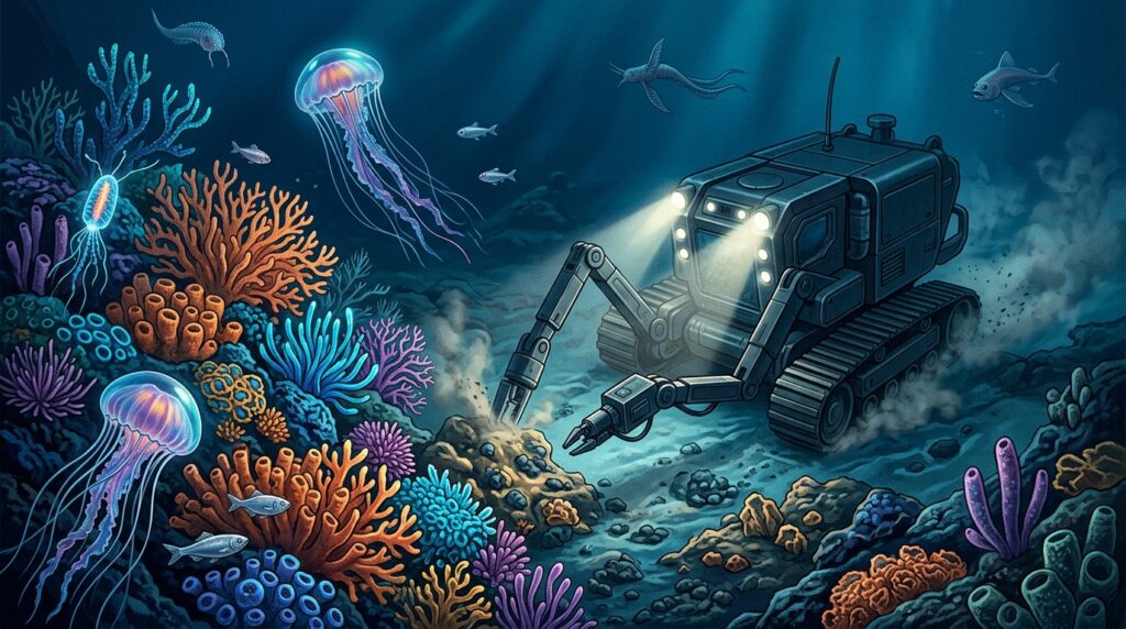Deep-sea mining could disrupt the balance of unexplored ecosystems