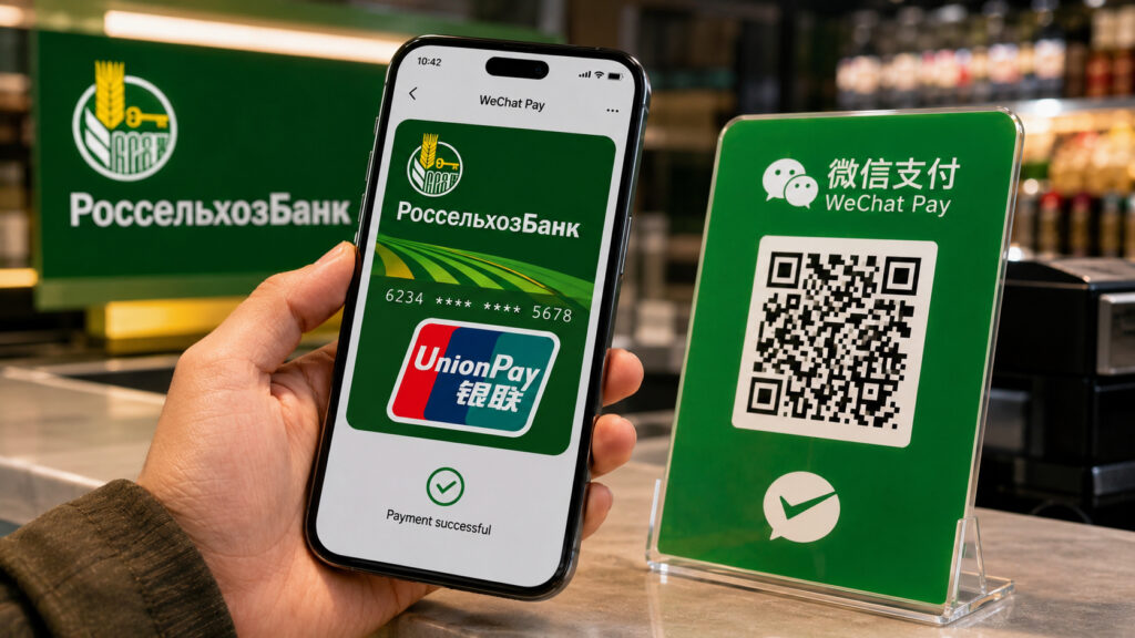 Rosselkhozbank UnionPay cards unexpectedly became linkable to WeChat Pay