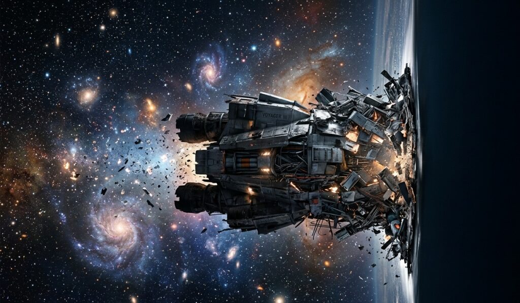 Scientists have four theories about what lies at the edge of the Universe. Photo.