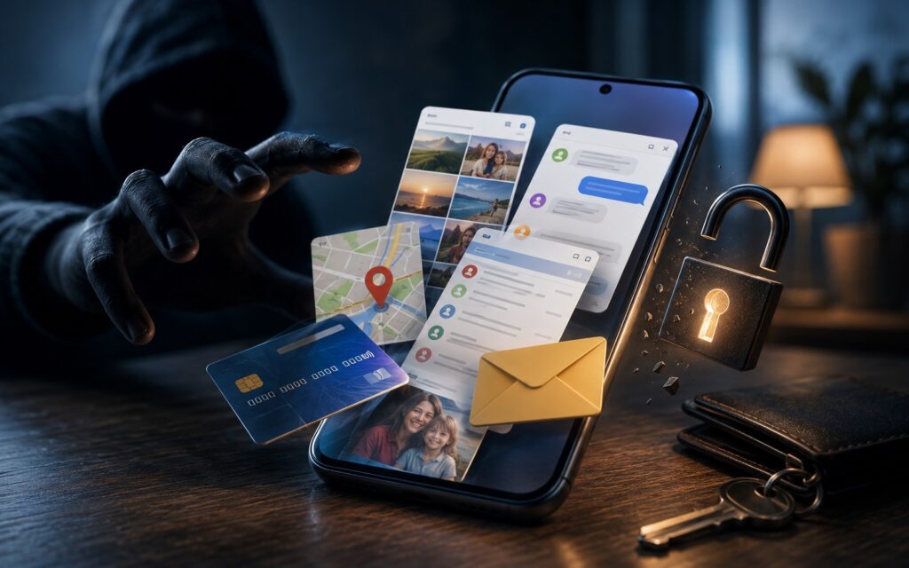 If you don't password-protect your apps, all your data will be at risk