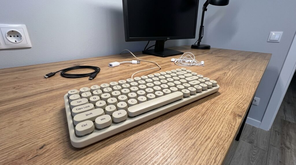 How to connect a keyboard to your iPhone. You can connect almost any keyboard to your iPhone this way. Photo.