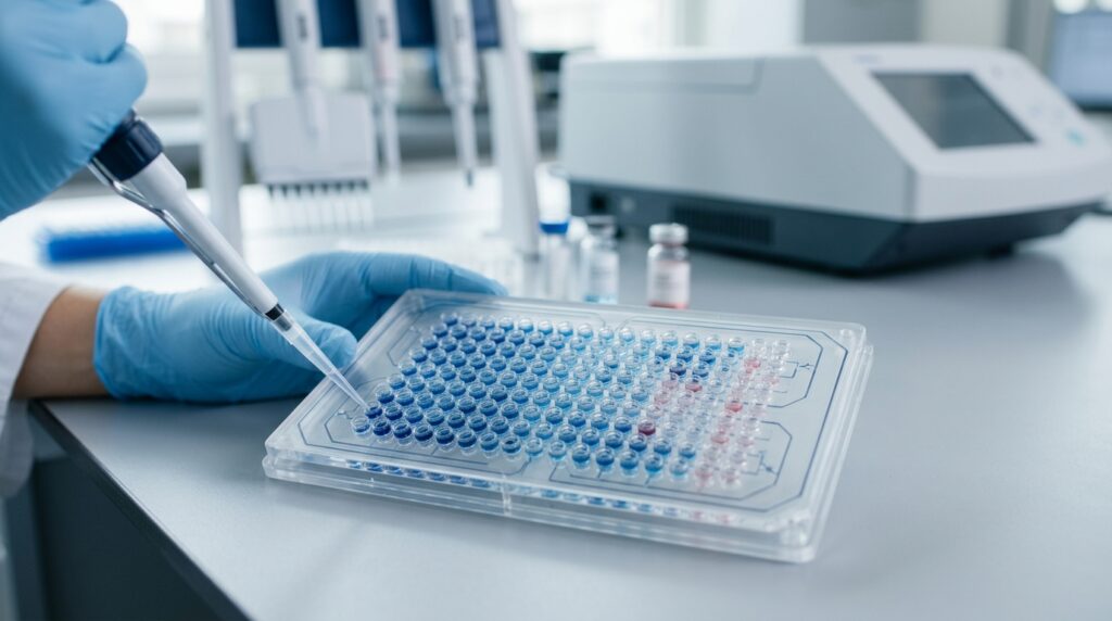 The test system detects sensitivity to more than 120 allergens