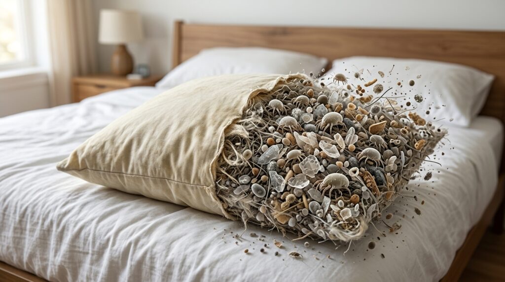 What's inside your pillow is something you definitely won't like
