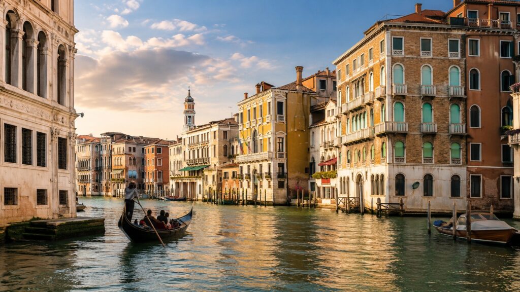 Venice is already 1,605 years old and still stands firmly on its foundation. Photo.