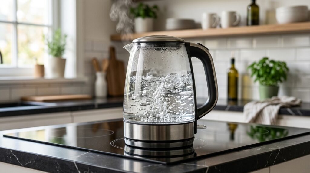 Boiling kills bacteria, but after cooling the water becomes vulnerable again