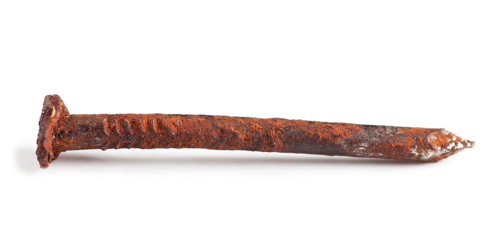 Tetanus is not caused by rust: why we were scared of rusty nails. What actually causes tetanus. Photo.