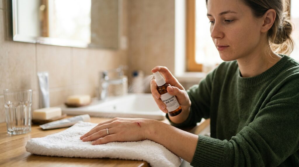 Any contaminated wound is a potential path for infection