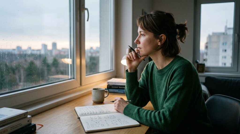 Ideas come more easily in solitude than in a noisy meeting
