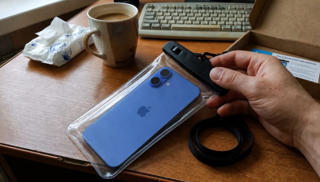 Pros of using an iPhone case in summer. An iPhone case in summer isn't as bad as it seems. Photo.