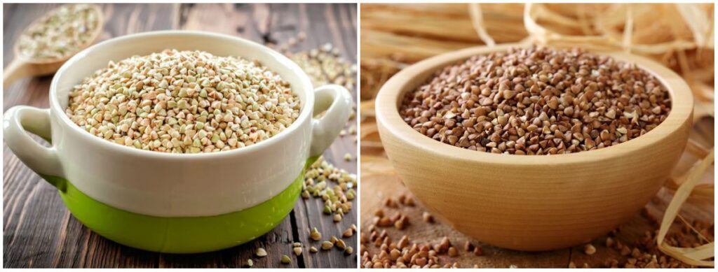 How green buckwheat differs from brown and whether it's worth eating. Image source: es.pinterest.com. Photo.