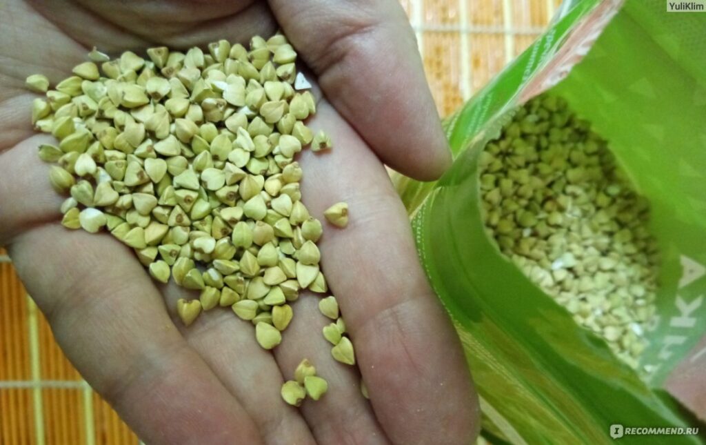 Green buckwheat. Image source: irecommend.ru. Photo.
