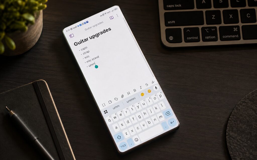 Obsidian app designed for long-form notes