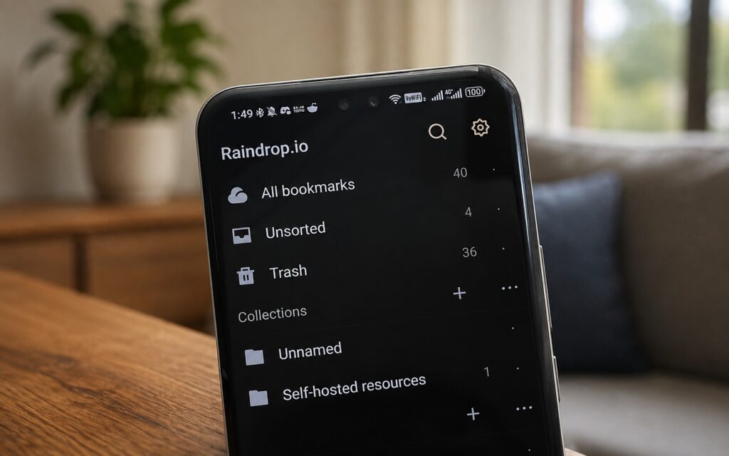 Raindrop.io bookmark manager for Android