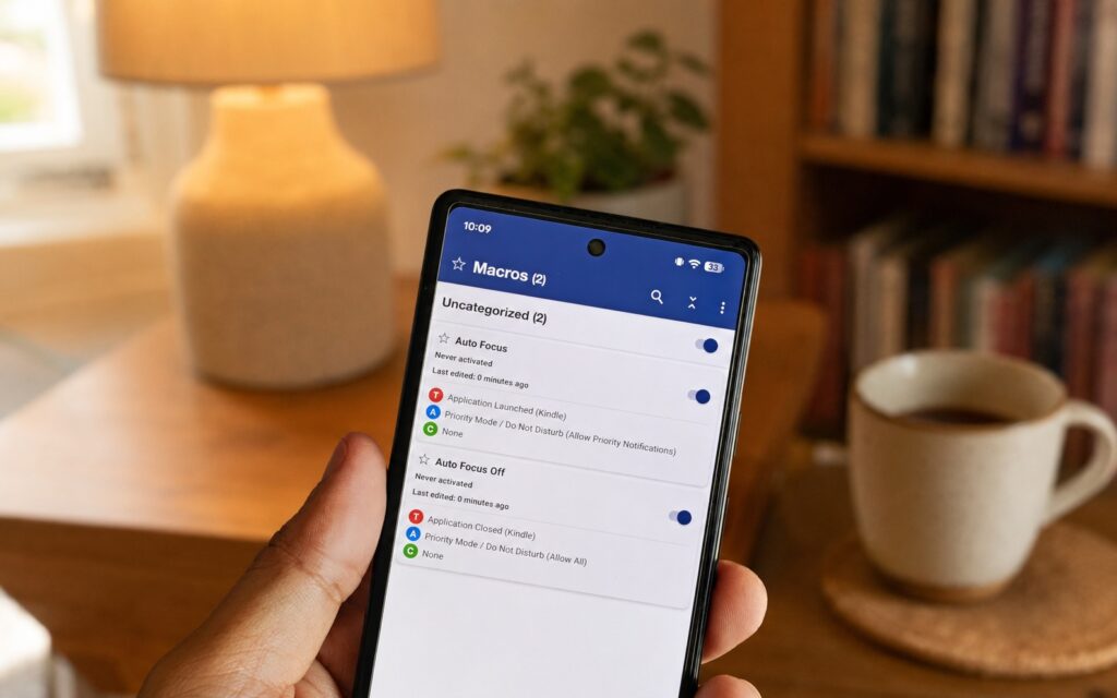 MacroDroid automation app for Android