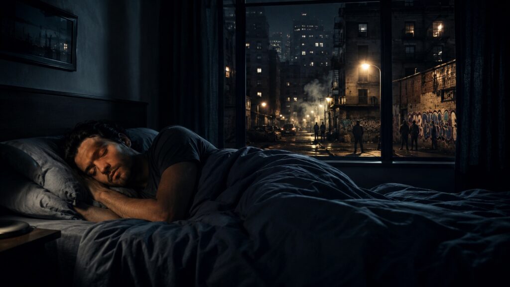 The appearance of a street may affect sleep more than commonly assumed.