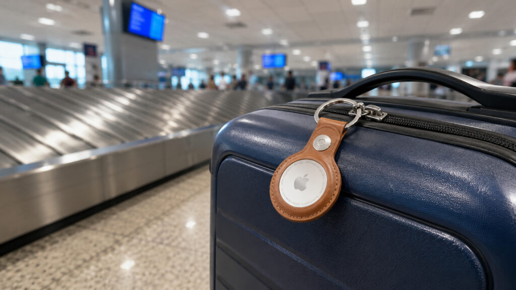 AirTag — an indispensable travel companion.