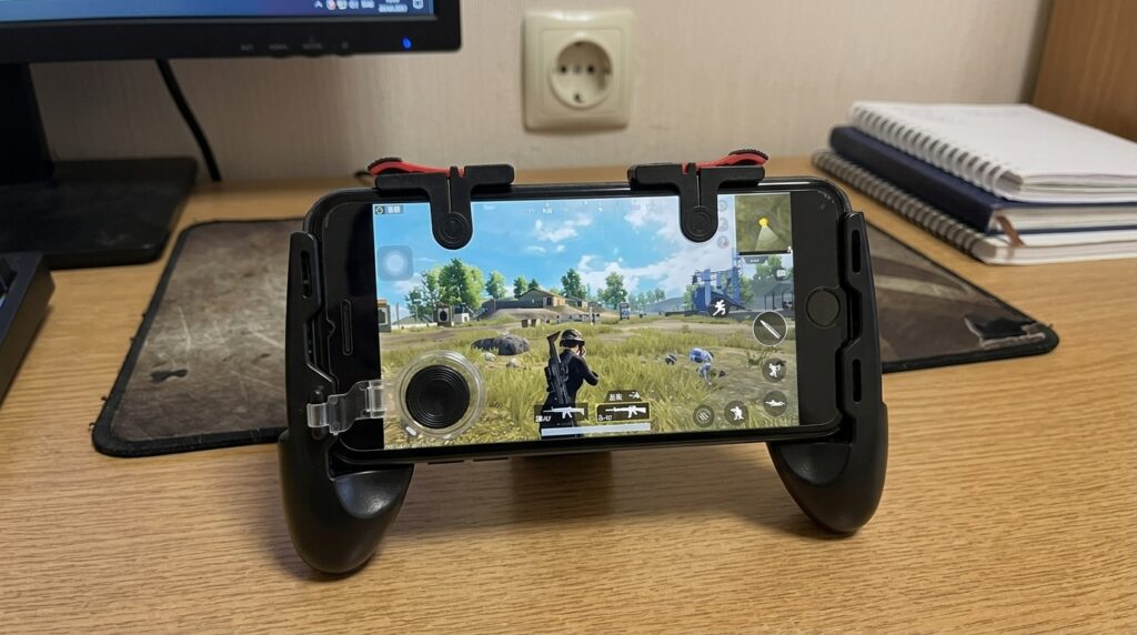 OZKVVM gaming triggers for smartphones