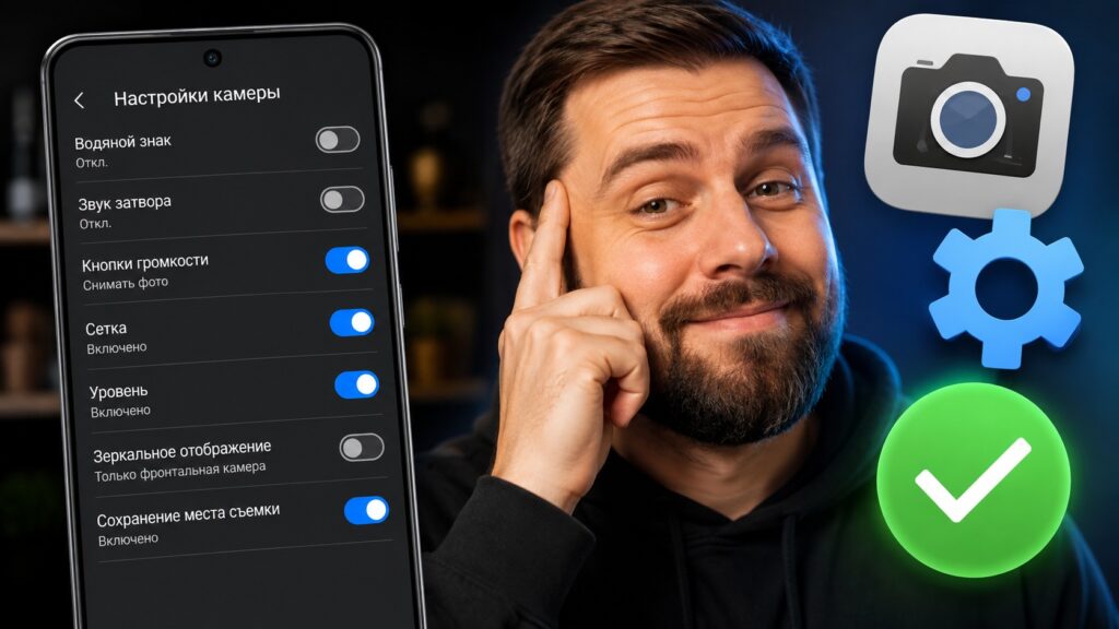 Android camera settings overview