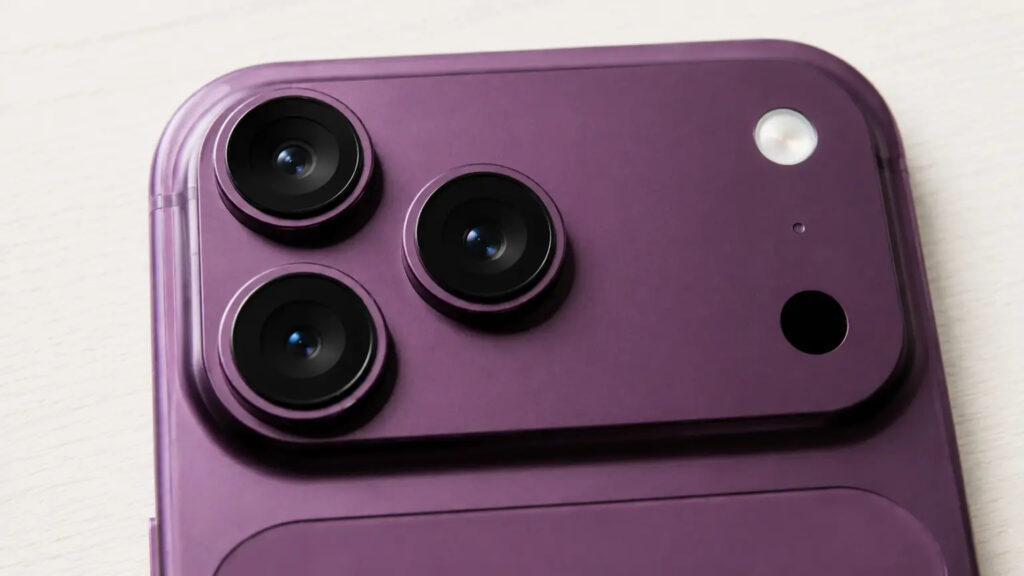 The first hint concerns the camera — a variable aperture. Photo.