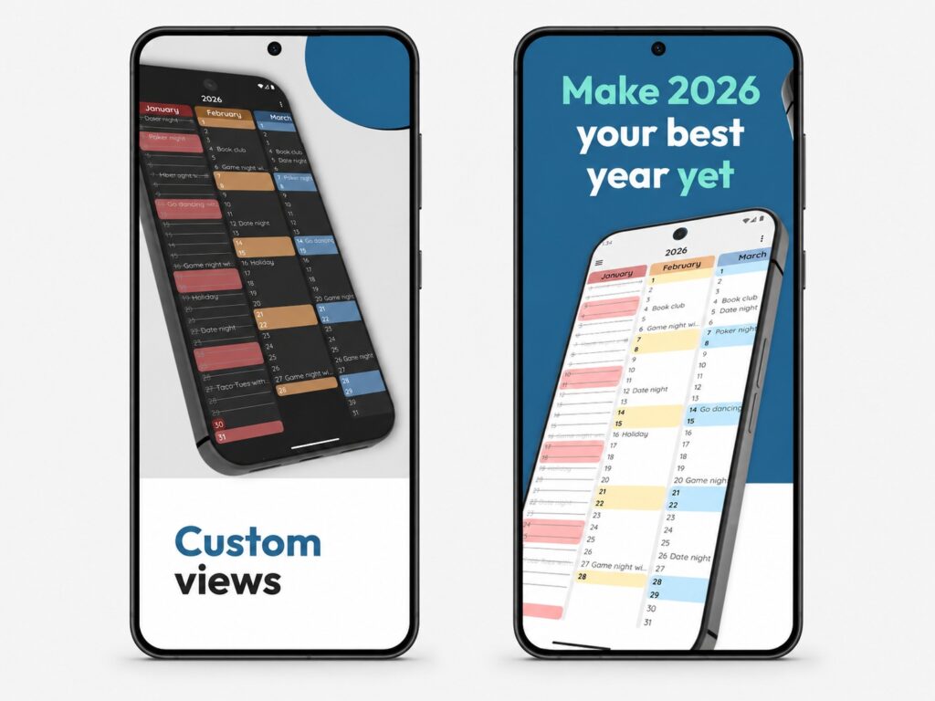 Glance calendar app for Android