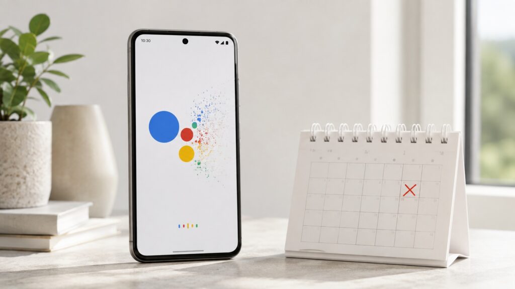 Google Assistant shutdown announcement