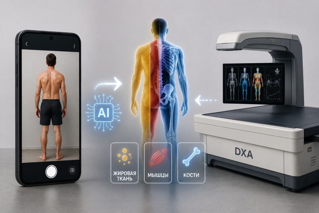 The AI model does the heavy lifting