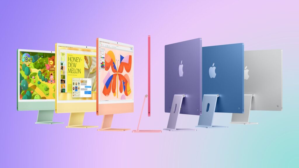 The iMac's already broad color palette is expected to gain new shades.