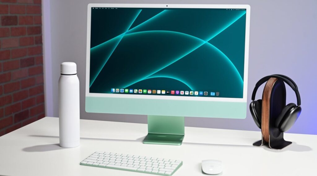 The iMac remains a compelling all-in-one option for home desks.
