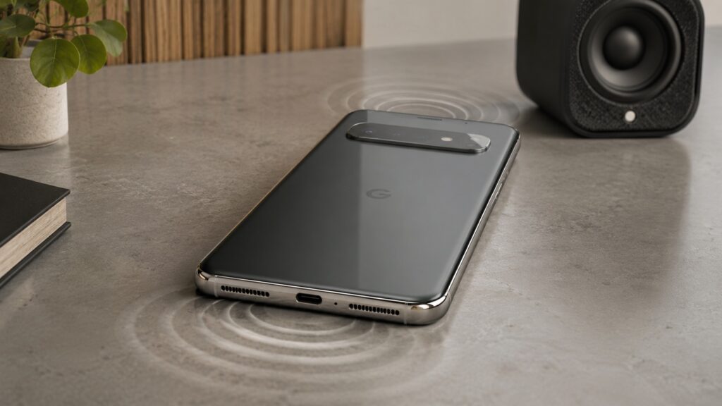 Smartphone speaker quality illustration