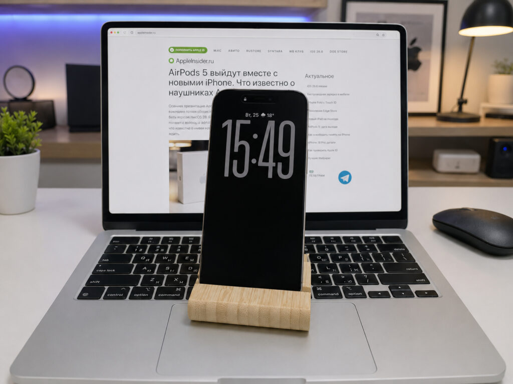 The always-on display turned out to be a feature the author missed more than expected. Photo.