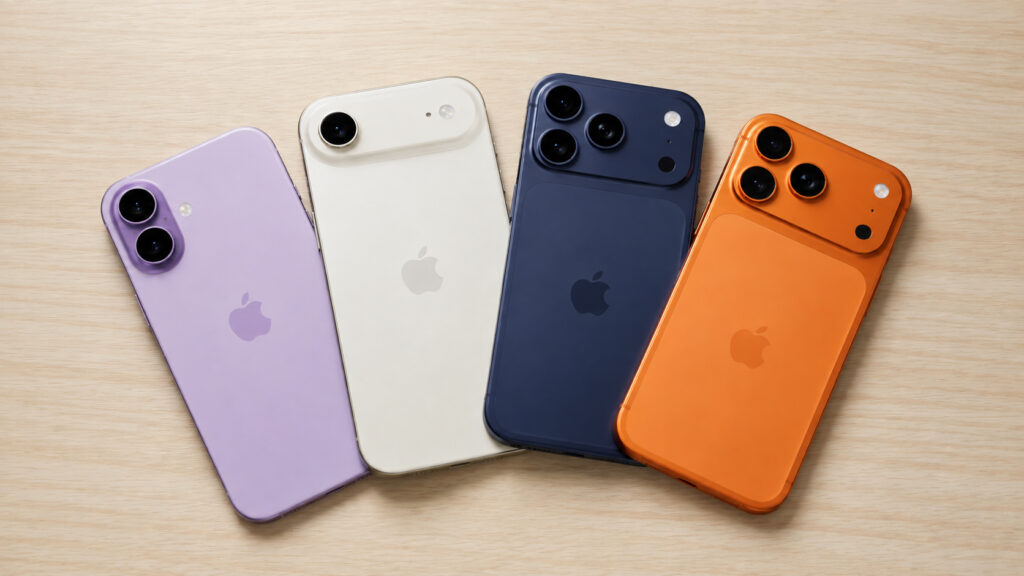 Choosing the most practical color for each iPhone 17 lineup.