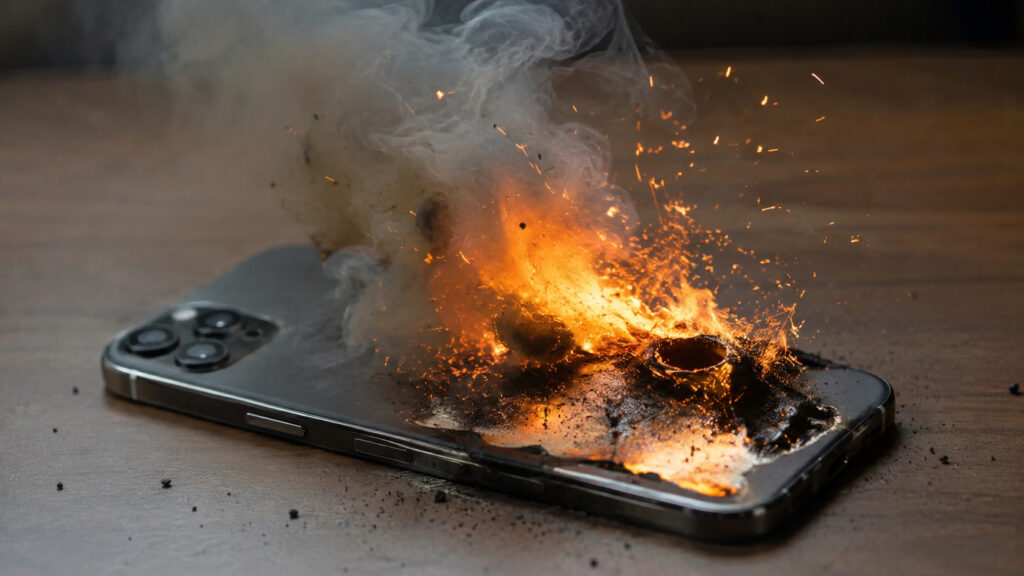 Debunking the myth that a full iPhone storage can cause an explosion.