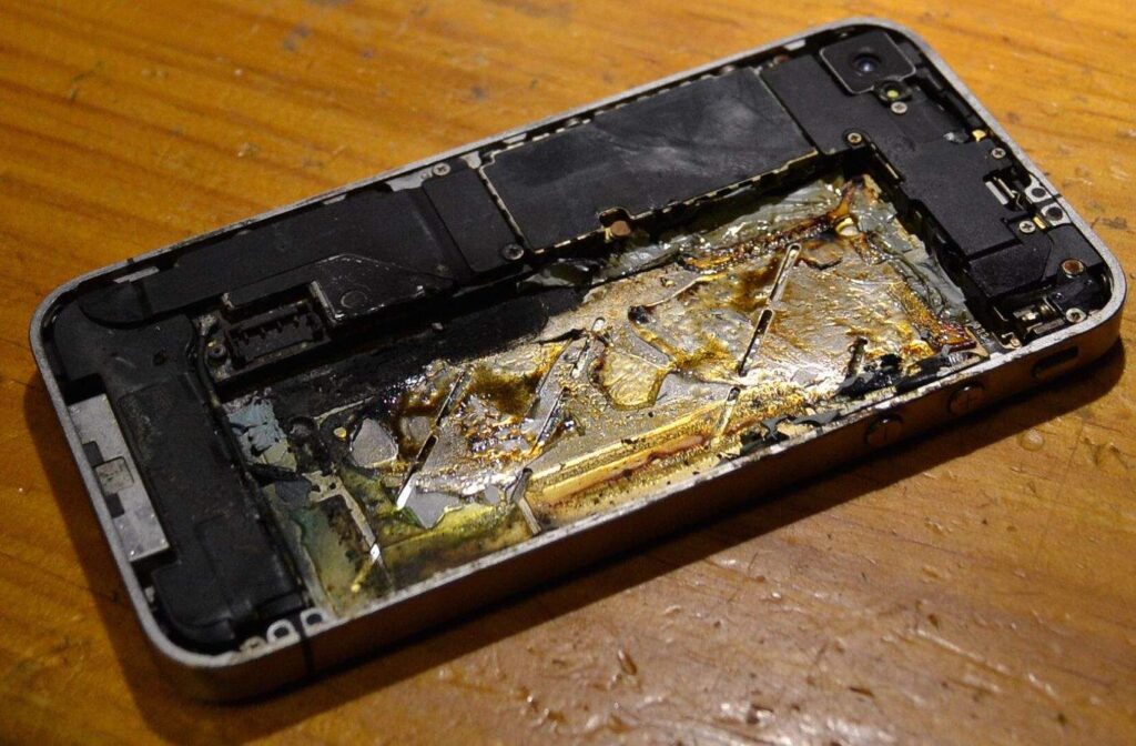 The problem is always the battery or the charging setup.