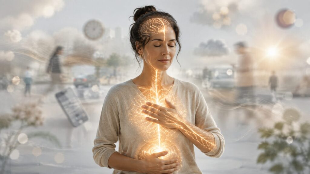 What we pay attention to may change not only our perception of the world but also the body's physical response.