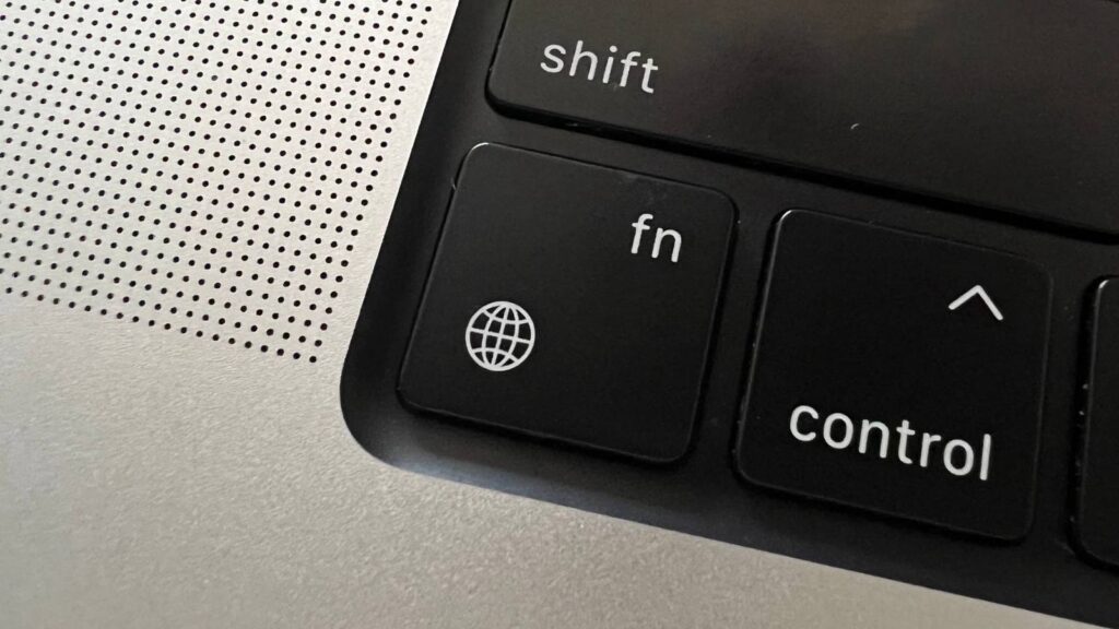 The Fn key is tied to Quick Note creation, causing the Mac to pause before switching languages.