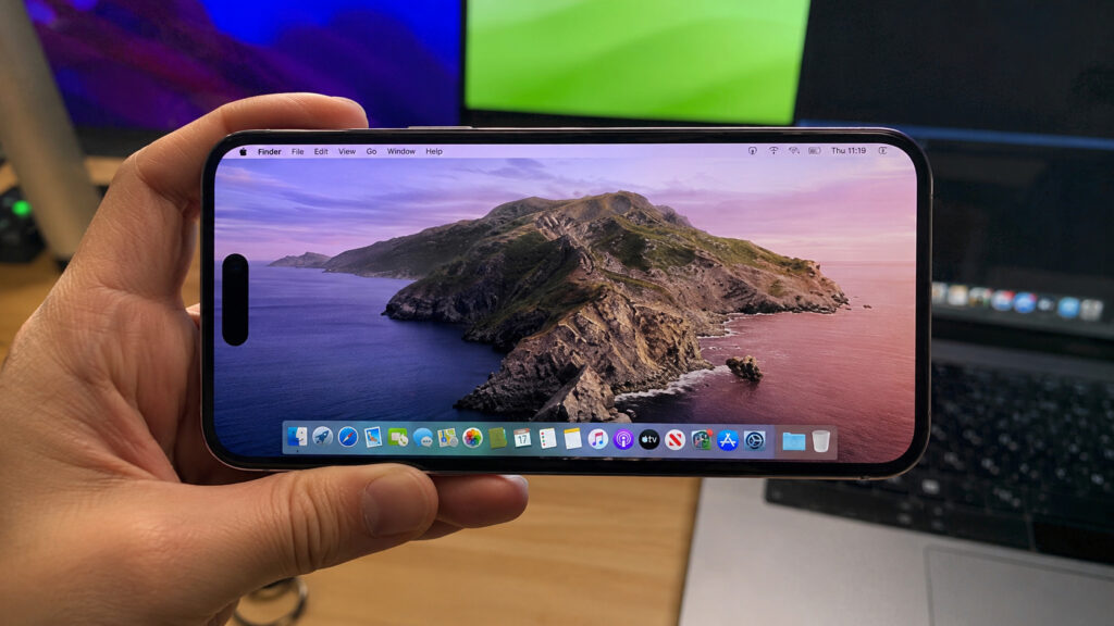 macOS running on an iPhone — could you use it?