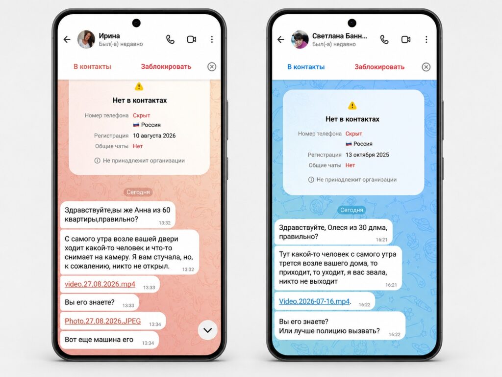 Examples of scam messages in MAX