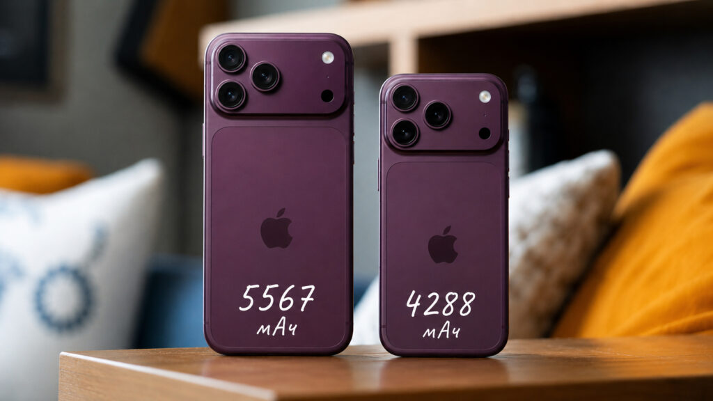 Larger batteries expected in the new iPhones.