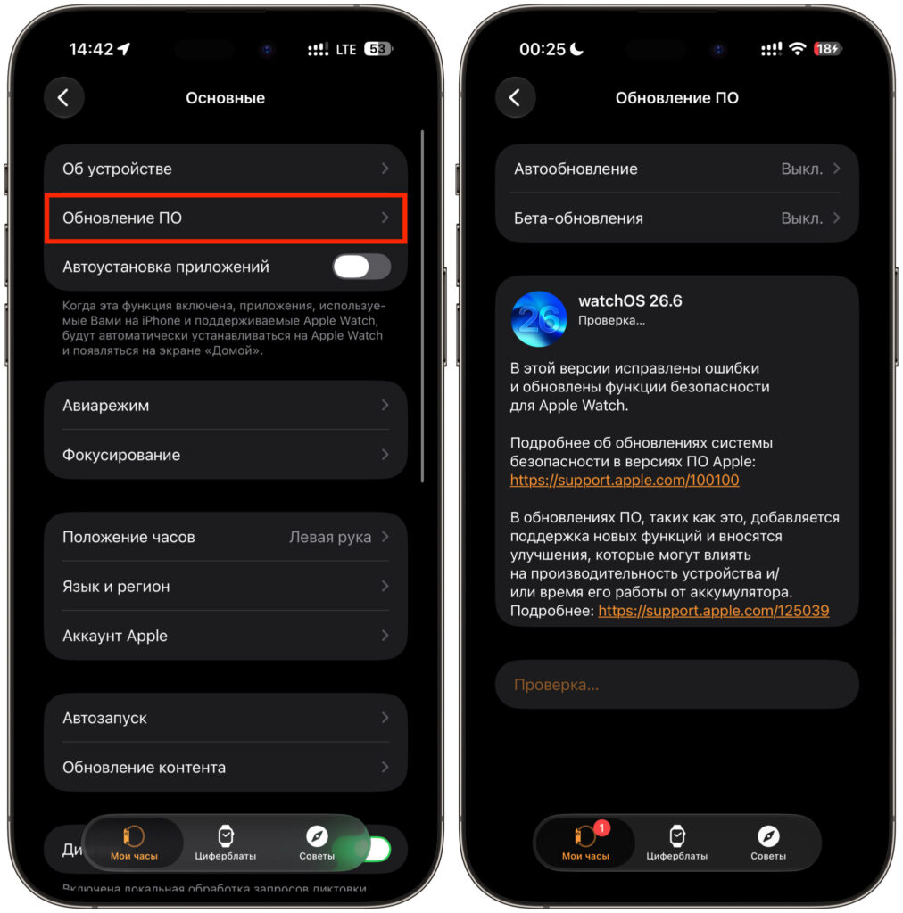 How to update Apple Watch to watchOS 26.6. You can install the update via iPhone. Photo.