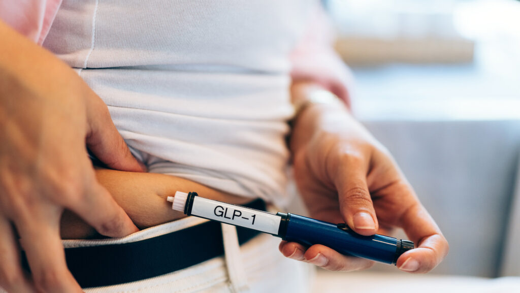 GLP-1 agonists used for blood-sugar control and weight loss are an example of approved peptide-based drugs